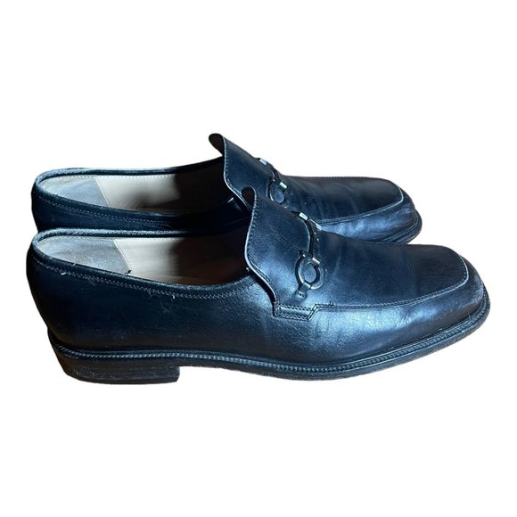 Salvatore Ferragamo Leather Horsebit Loafers 9D main image 12